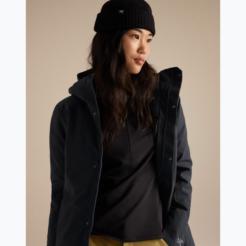 Women's down coat Arcteryx Patera Parka black 5