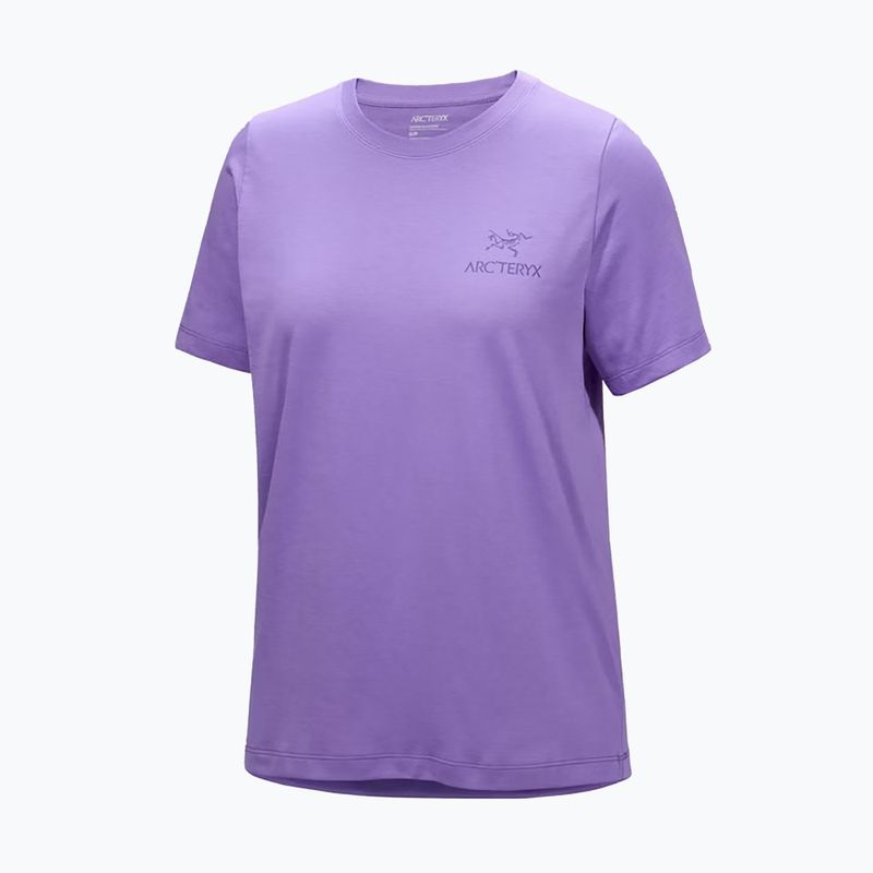 Women's T-shirt Arcteryx Kragg Sl Cotton Emblem Crew aster 6