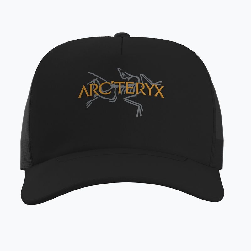 Arc'teryx Bird Word 24k black baseball cap 3
