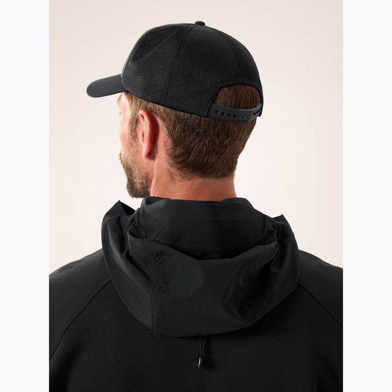 Arc'teryx Bird Word 24k black baseball cap 9