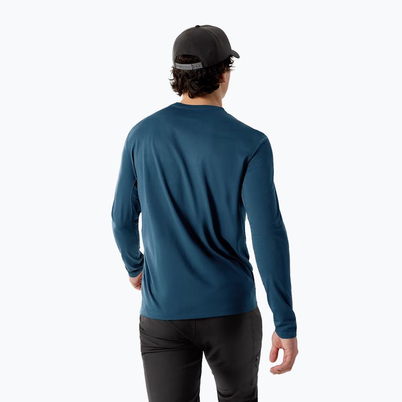 Men's trekking longsleeve Arc'teryx Cormac Crew nightscape heather 2