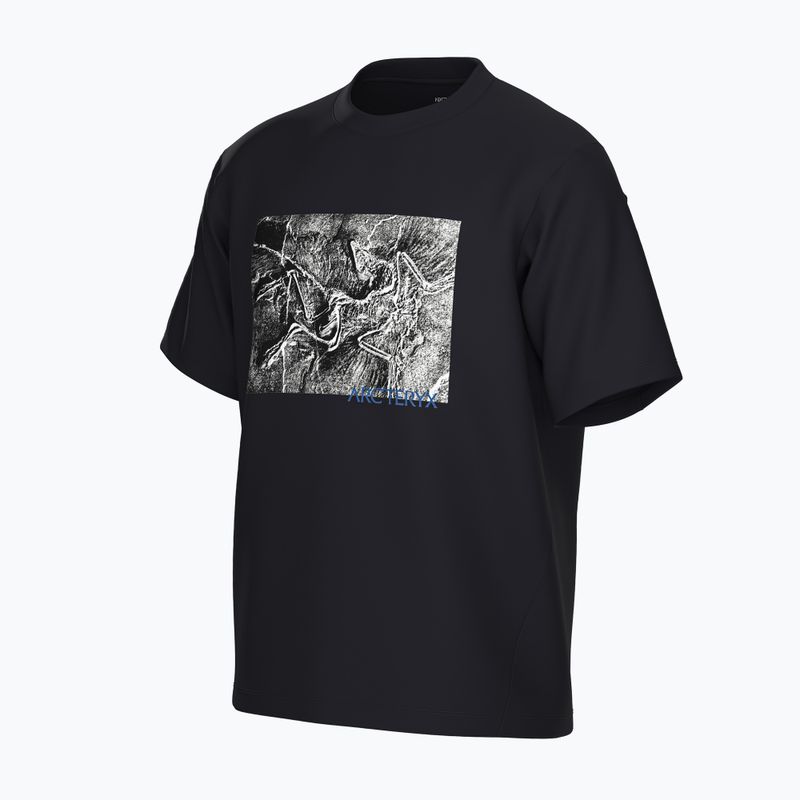 Men's T-shirt Arcteryx Kragg Cotton Lithographica black 3