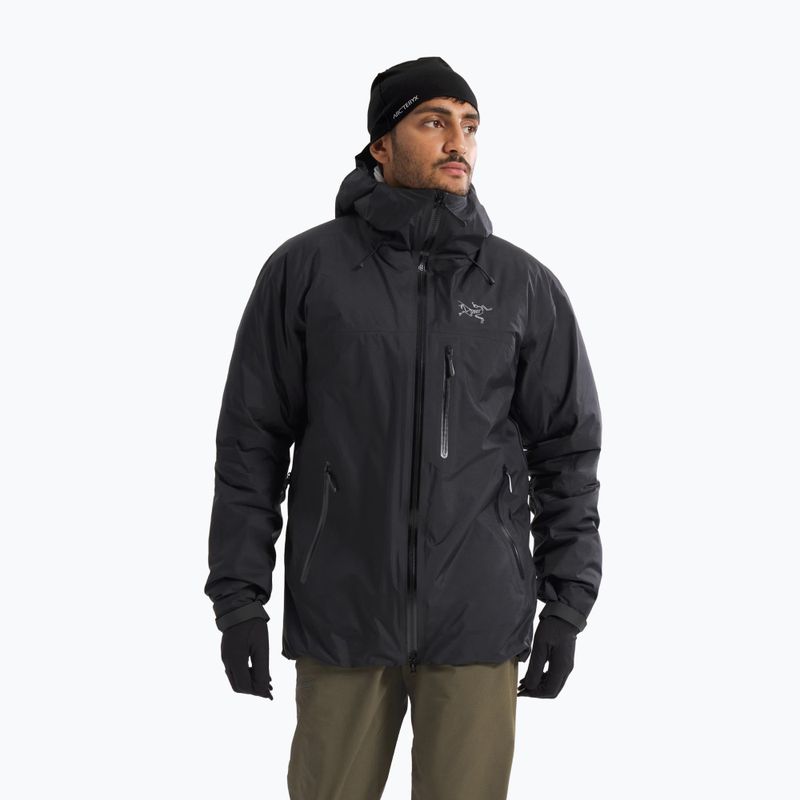 Men's waterproof jacket Arc'teryx Beta Insulated black