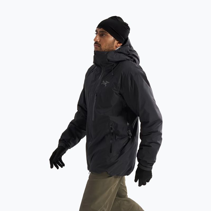 Men's waterproof jacket Arc'teryx Beta Insulated black 3