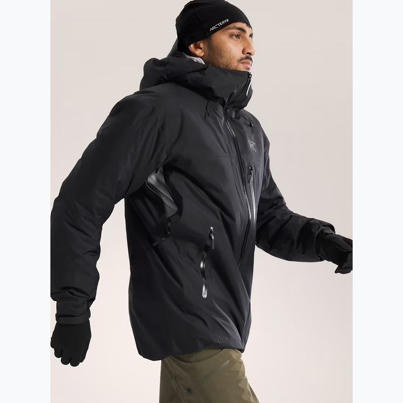 Men's waterproof jacket Arc'teryx Beta Insulated black 4