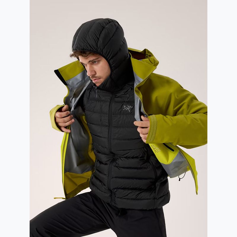 Men's insulated jacket Arcteryx Cerium Hoody black 4