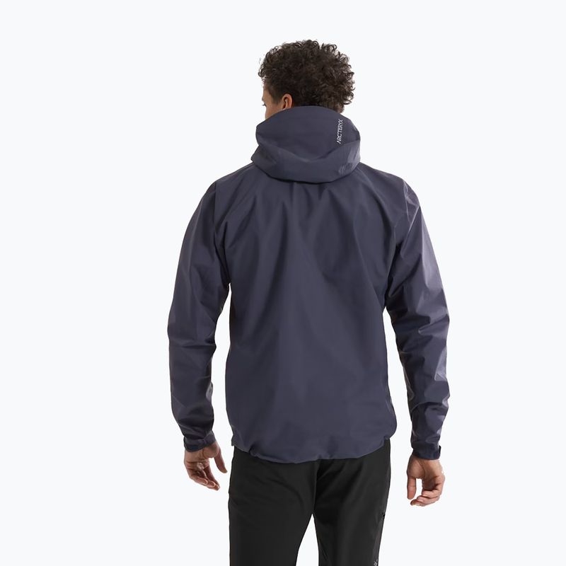 Men's rain jacket Arcteryx Beta black sapphire 3