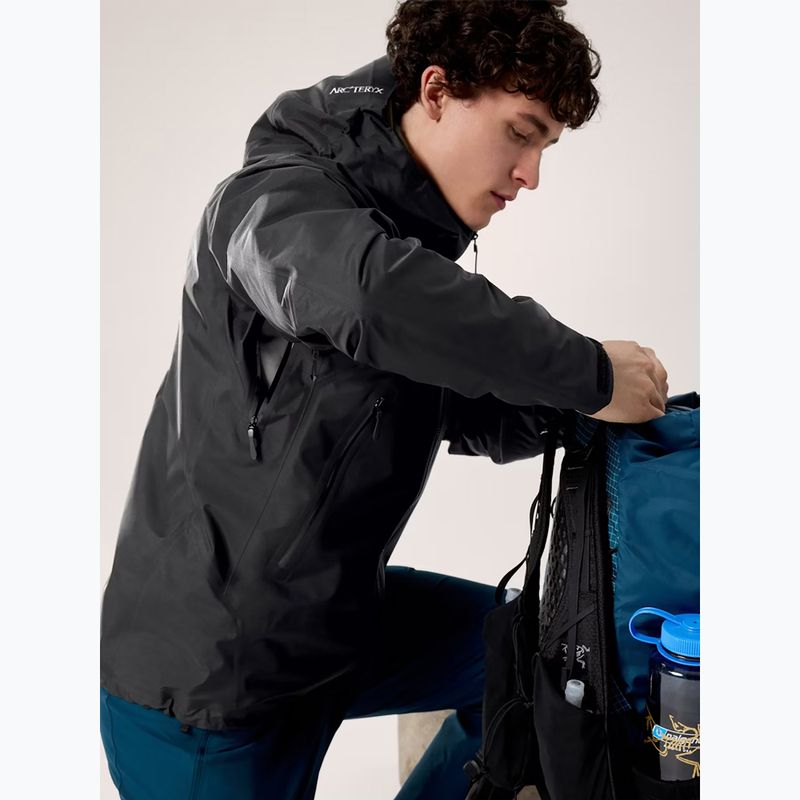 Men's rain jacket Arcteryx Beta SL black 9