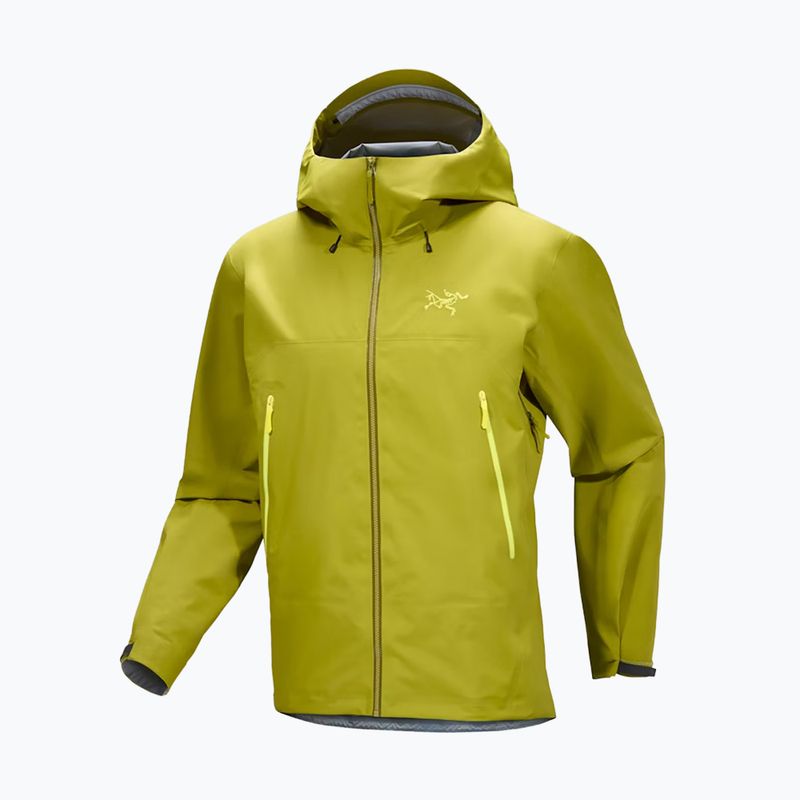 Men's waterproof jacket Arc'teryx Beta SL olive moss/euphoria 6