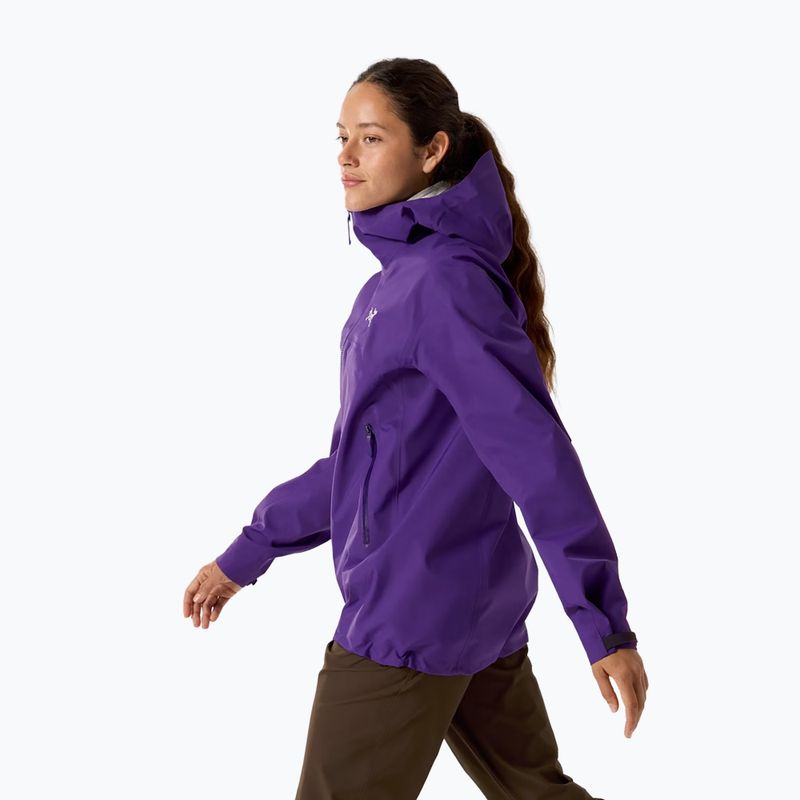 Women's rain jacket Arc'teryx Beta azalea 3