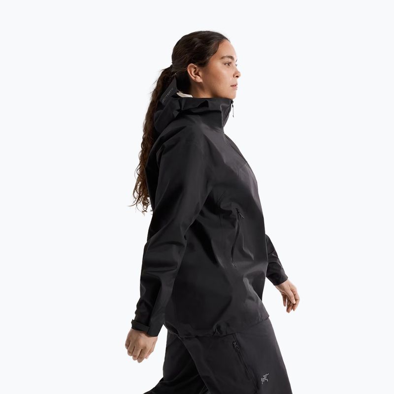 Women's rain jacket Arc'teryx Beta black 3