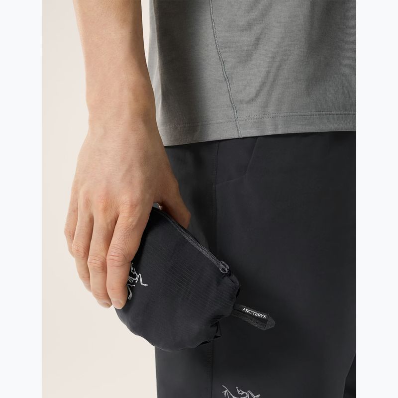 Women's wind jacket Arcteryx Ossa Stowhood black 6