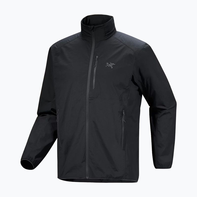 Women's wind jacket Arcteryx Ossa Stowhood black 8