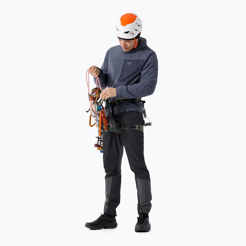 Men's insulated jacket Arcteryx Proton SL Hoody dark stratus/black sapphire 2