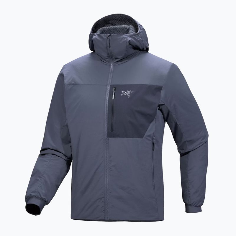 Men's insulated jacket Arcteryx Proton SL Hoody dark stratus/black sapphire 6