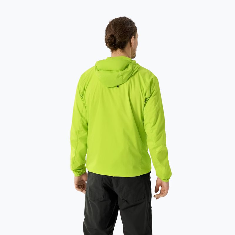 Men's windbreaker jacket  Arcteryx Squamish Hoody mantis 3