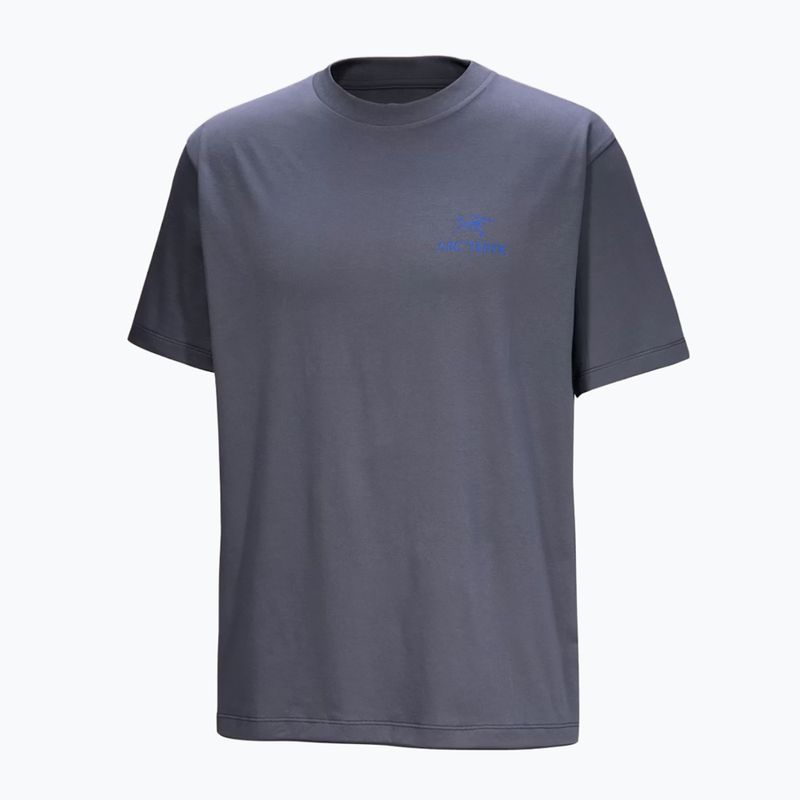 Men's T-shirt Arcteryx Kragg Sl Cotton Bird Word dk stratus/fluidity 6