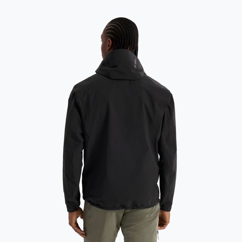 Men's softshell jacket Arcteryx Gamma Lightweight Hoody black 3