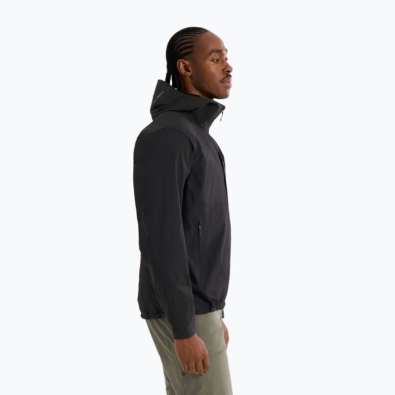 Men's softshell jacket Arcteryx Gamma Lightweight Hoody black 4