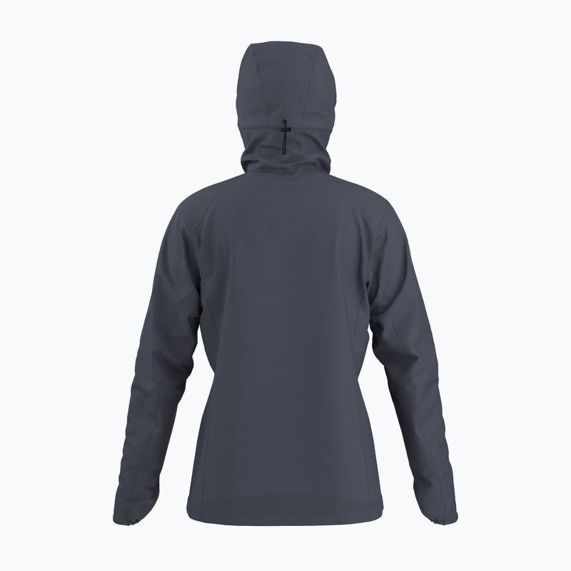 Women's wind jacket Arcteryx Squamish Hoody dark stratus 2