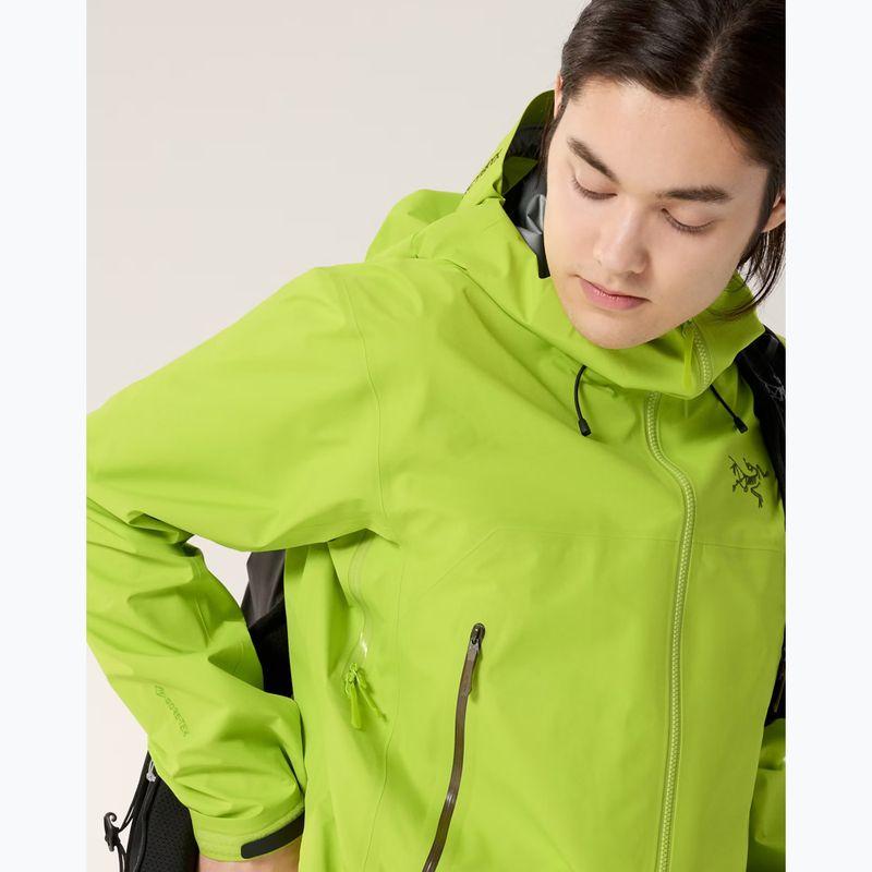 Men's rain jacket Arc'teryx Beta SL mantis/tatsu 6