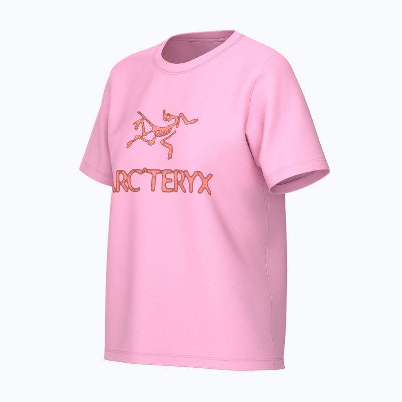 Women's T-shirt Arcteryx Kragg SL Cotton Heatmap Crew pineberry 3