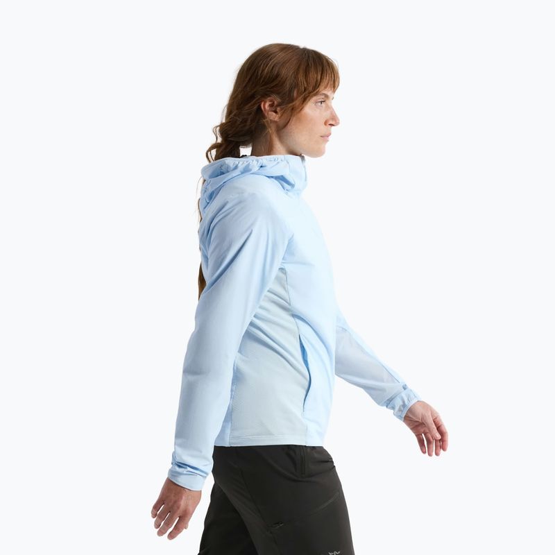 Women's windproof jacket Arcteryx Atom SL Hoody alpine blue 4