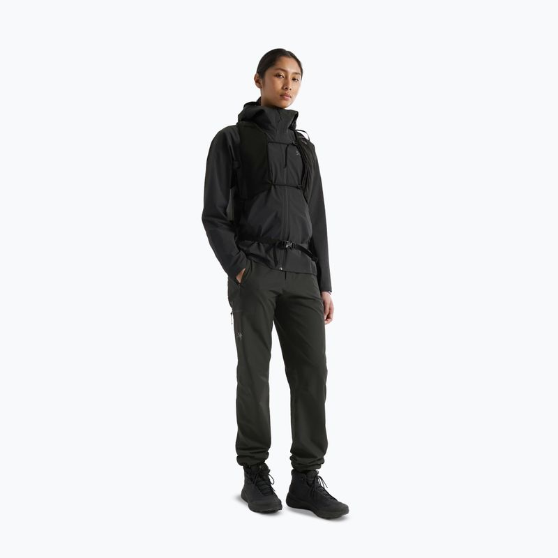 Women's softshell jacket Arcteryx Gamma Lightweight Hoody black 2