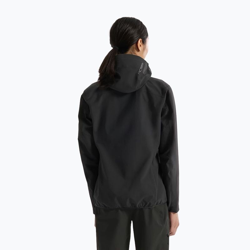 Women's softshell jacket Arcteryx Gamma Lightweight Hoody black 3
