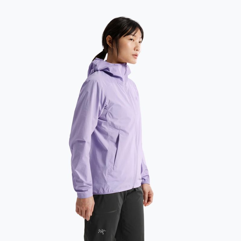 Women's softshell jacket Arcteryx Gamma Lightweight Hoody mallow 4