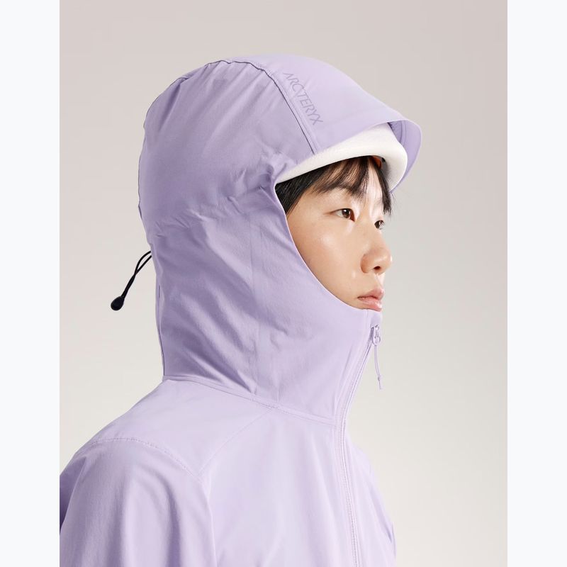 Women's softshell jacket Arcteryx Gamma Lightweight Hoody mallow 5
