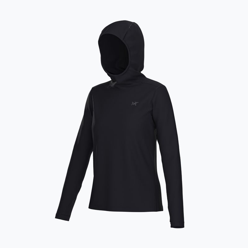 Women's trekking sweatshirt Arcteryx Sunna Hoody black 3