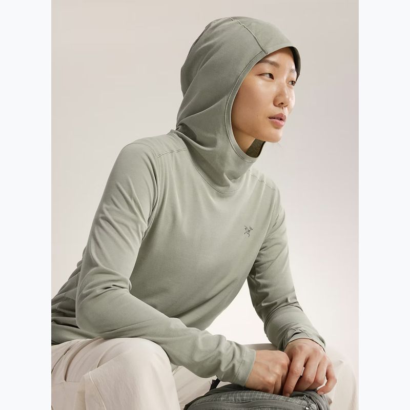 Women's trekking sweatshirt Arcteryx Sunna Hoody habitat 6