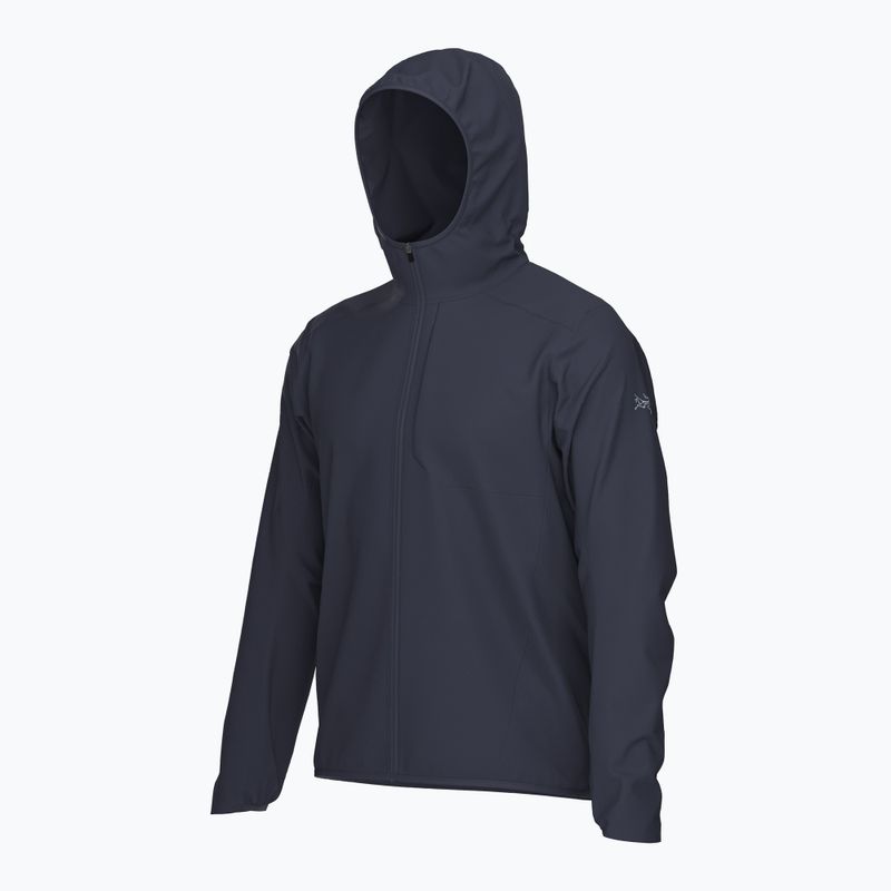Men's trekking sweatshirt Arcteryx Sima Hoody black sapphire 2