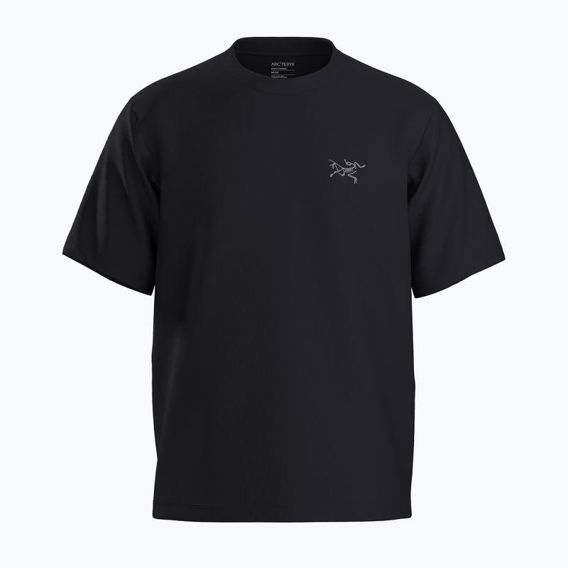 Men's T-shirt Arcteryx Kragg Cotton Emblem Crew SS black 7