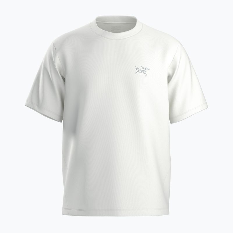 Men's T-shirt Arcteryx Kragg Cotton Emblem Crew SS white light 8
