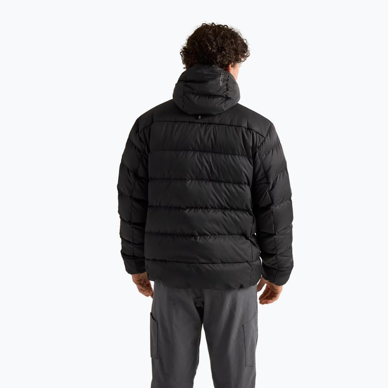 Men's down jacket Arcteryx Thorium Hoody black 3