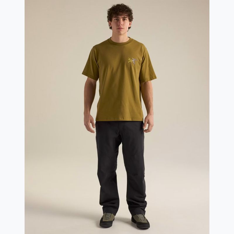 Men's T-shirt Arcteryx Kragg Cotton Logo SS bracken 2