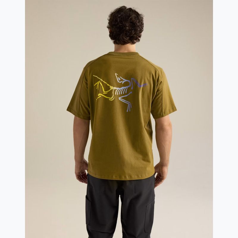 Men's T-shirt Arcteryx Kragg Cotton Logo SS bracken 3