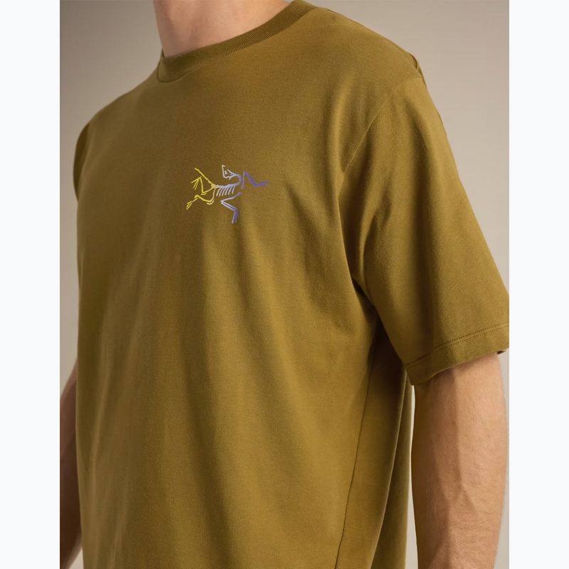 Men's T-shirt Arcteryx Kragg Cotton Logo SS bracken 7