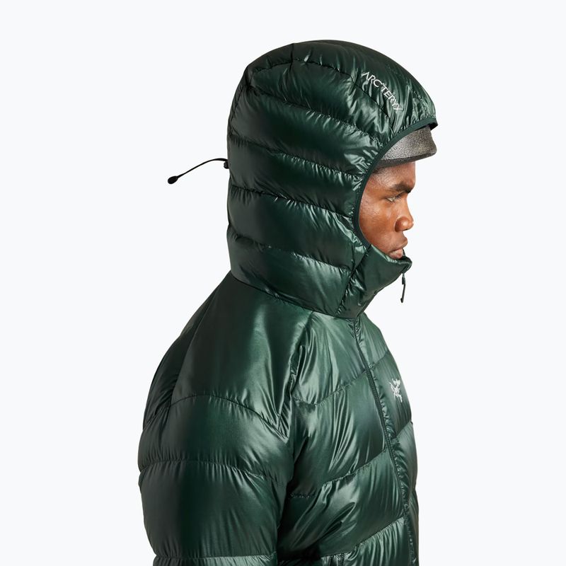Men's insulated jacket Arcteryx Cerium SV Hoody dark jade 6