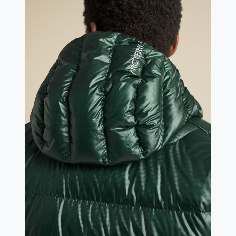 Men's insulated jacket Arcteryx Cerium SV Hoody dark jade 7