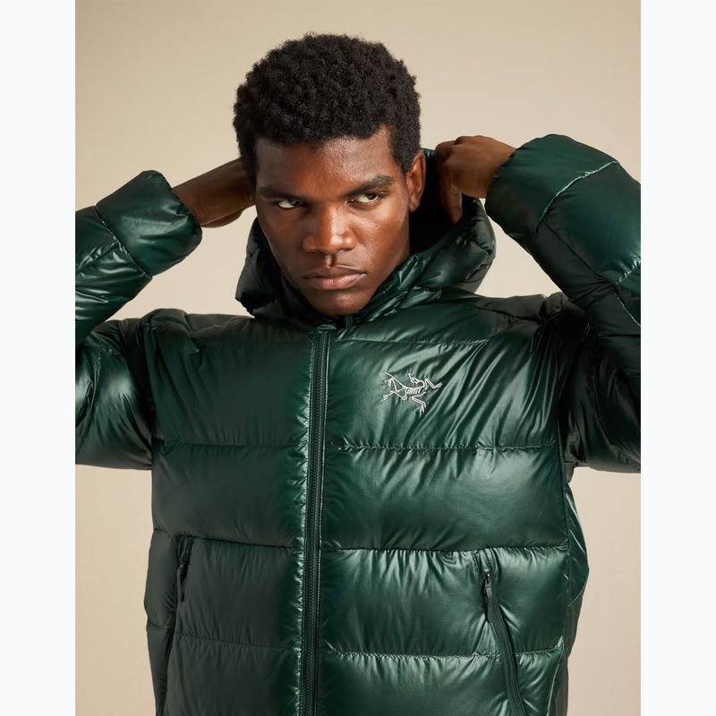 Men's insulated jacket Arcteryx Cerium SV Hoody dark jade 8