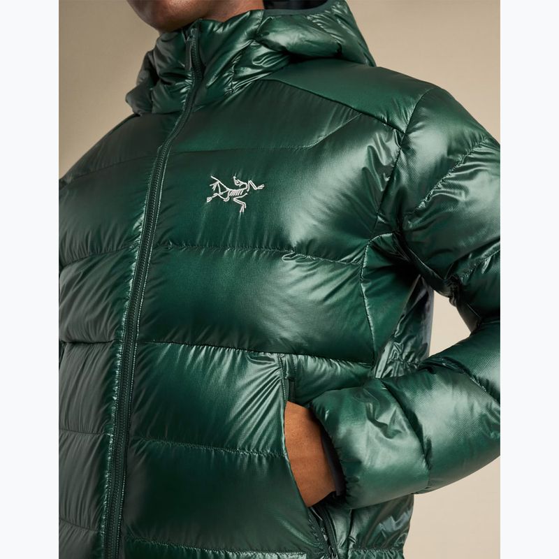 Men's insulated jacket Arcteryx Cerium SV Hoody dark jade 9
