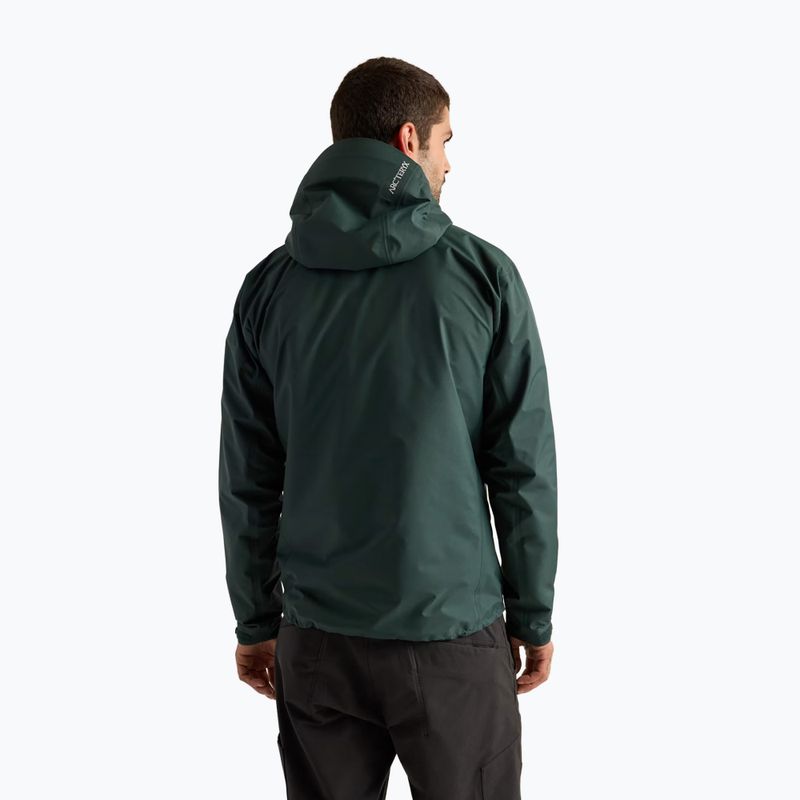 Men's softshell jacket Arcteryx Beta SL dark jade 3