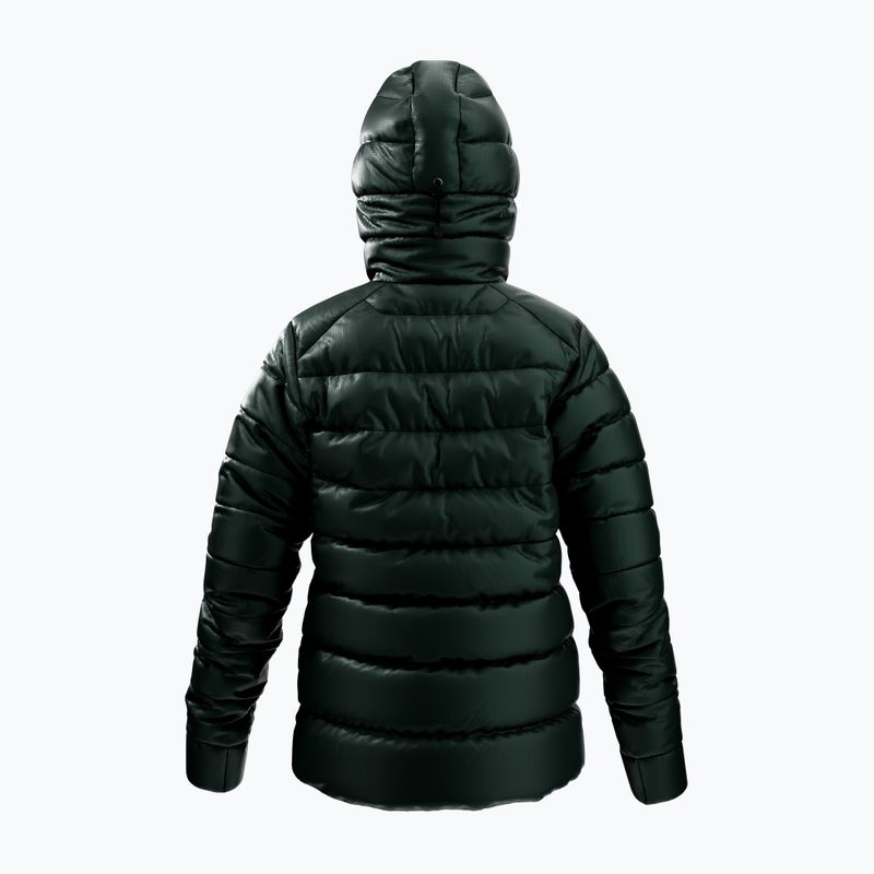 Women's insulated jacket Arcteryx Cerium SV Hoody dark jade 2