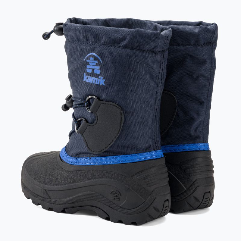 Kamik Southpole4 navy children's trekking boots 3