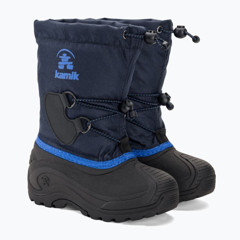 Kamik Southpole4 navy children's trekking boots 4