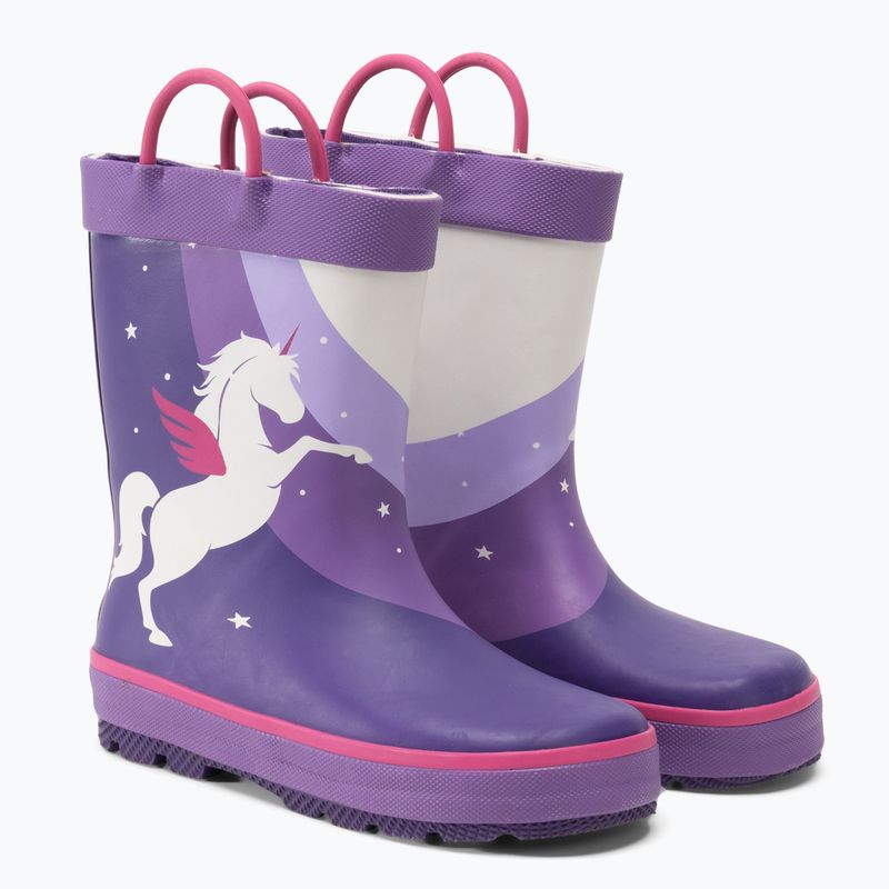 Kamik Unicorn purple children's hiking boots 4