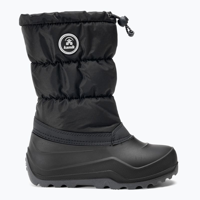 Boys' trekking boots Kamik Snowcozy black 2